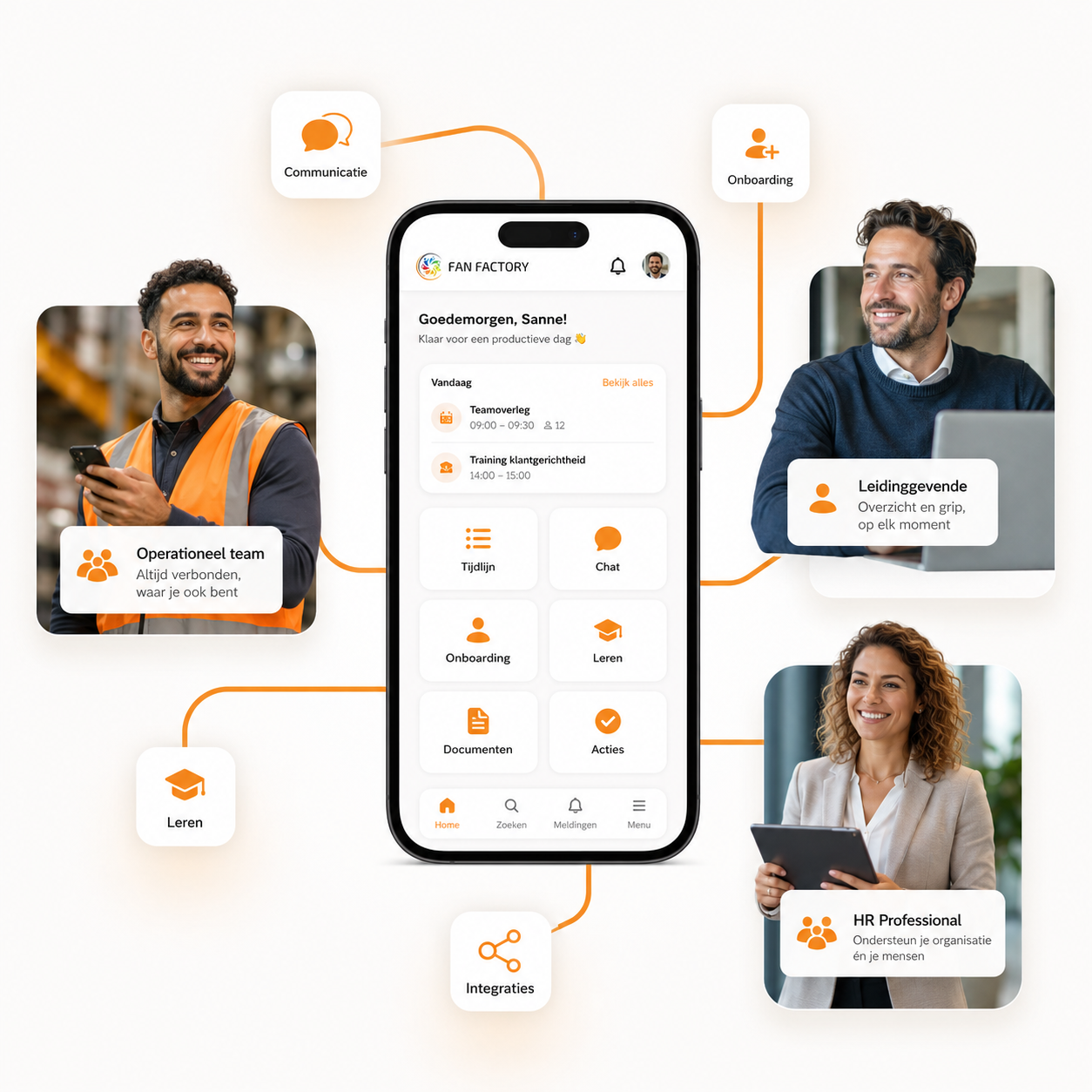 Alles in één medewerkerapp